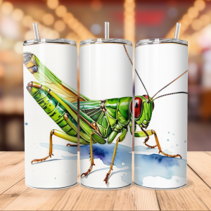 Grasshopper Tumbler Wrap | Insect png Free Tumbler Wraps PNG