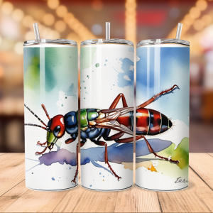 Earwig Tumbler Wrap | Bug png Free Tumbler Wraps PNG