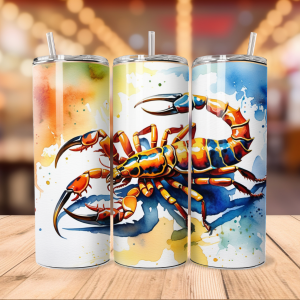 Scorpion Tumbler Wrap | Desert png Free Tumbler Wraps PNG