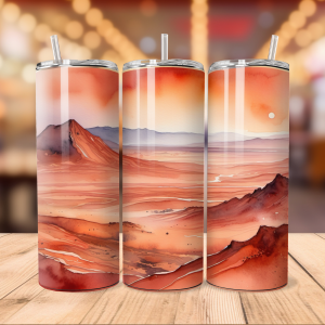 Free Mars Tumbler Wrap | Planet PNG Free Tumbler Wraps PNG