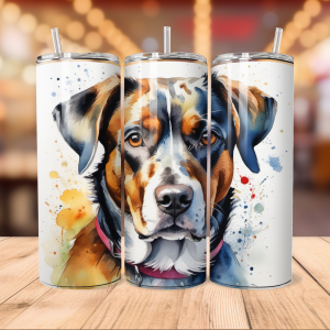 free dog tumbler wrap