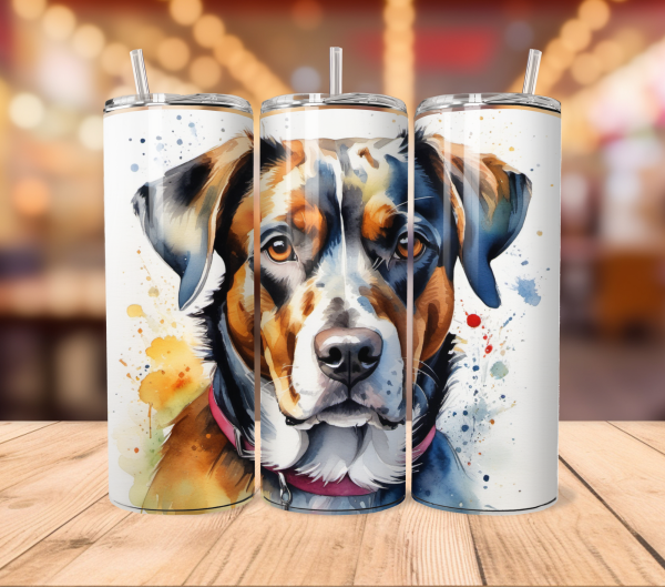 free dog tumbler wrap