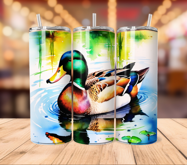 free duck tumbler wrap