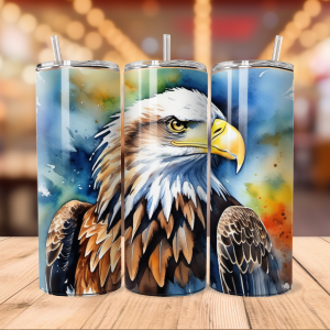 eagle tumbler wrap