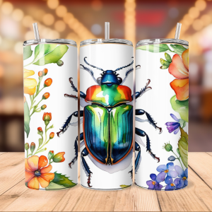 Beetle Tumbler Wrap | Bug Png Free Tumbler Wraps PNG