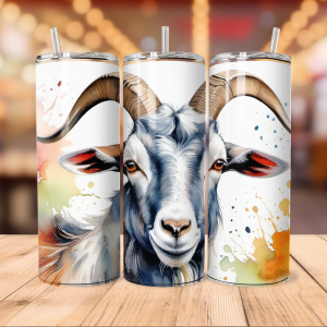 goat tumbler wrap