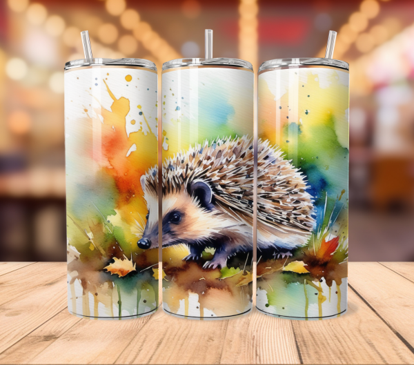 free hedgehog tumbler wrap