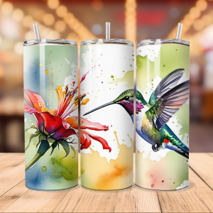 hummingbird tumbler wrap