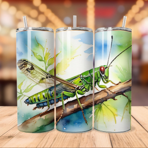 grasshopper tumbler wrap