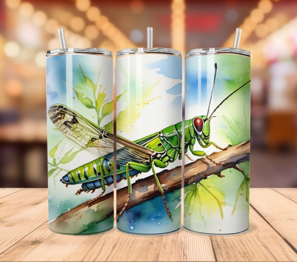 grasshopper tumbler wrap