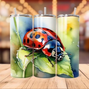 ladybug tumbler wrap