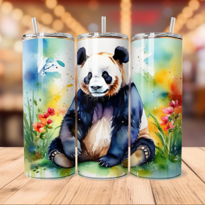 panda tumbler wrap