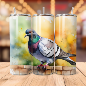 pigeon tumbler wrap