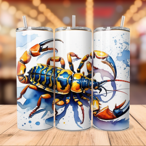 Scorpion Tumbler Wrap | Bug Png Free Tumbler Wraps PNG