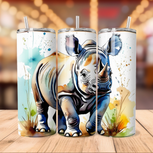 rhino tumbler wrap