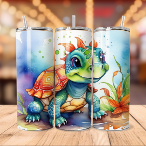 Adorable Tortoise | Animal Png Free Tumbler Wraps PNG