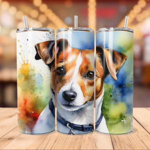 Jack Russell Dog Tumbler Wrap | Pet png Free Tumbler Wraps PNG